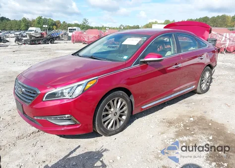 2015 Hyundai Sonata Limited from USA, damaged, VIN 5NPE34AF7FH247633